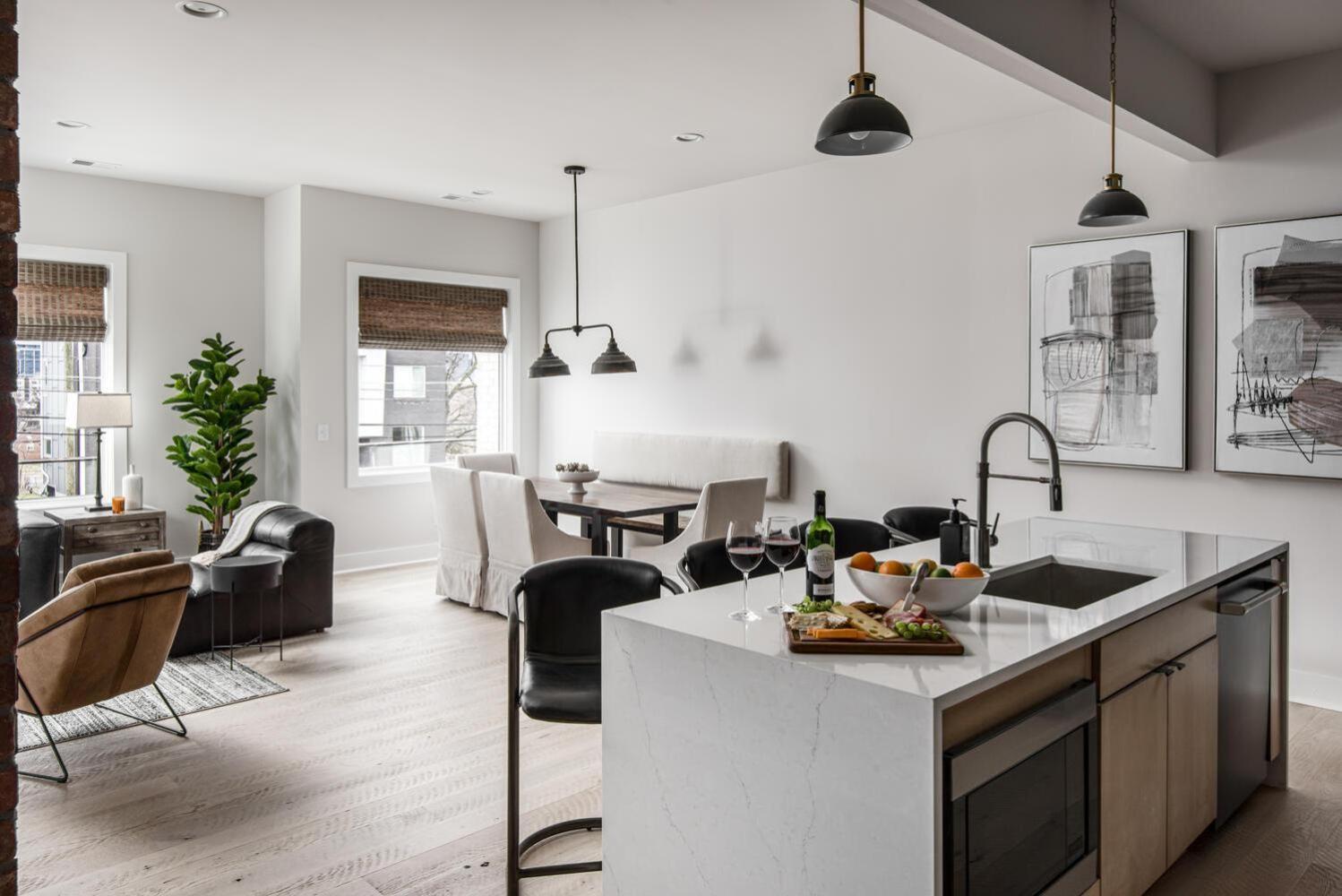 Edgehill Duo - 2 Townhomes - Mins Vanderbilt University ناشفيل المظهر الخارجي الصورة
